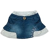 《初夏盛夏対応》 CHILD CHAMP(チャイルド チャンプ) 6.5ozデニム脇フリルスカート 120cm/NB NO.C-86582452