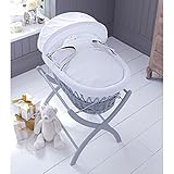 Izziwotnot Moses Basket Stand Soft Grey by Izziwotnot