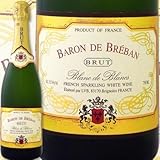 京橋ワイン バロン・ド・ブルバン・ブリュット・ブラン・ド・ブラン フランス 白 スパークリングワイン 750ml 辛口