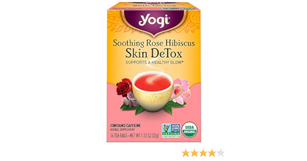 Amazon Yogi ヨギティー スキン デトックス 16ティーバッグx 5パック 並行輸入品 Yo Gi Tea ヨギティー 食品 飲料 お酒 通販
