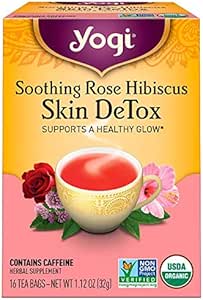Amazon Yogi ヨギティー スキン デトックス 16ティーバッグx 5パック 並行輸入品 Yo Gi Tea ヨギティー 食品 飲料 お酒 通販