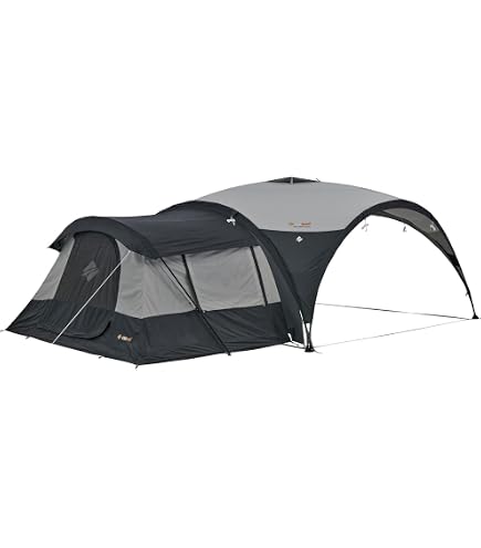 Coleman Chimney Rock 3 Plus Tent, 3 Person Tunnel Tent, 3 Man Camping Tent, Large Darkened Sleeping Cabin Blocks up to 99% of Sunlight, Waterproof HH 4.500 mm Sports, Fitness & Outdoors