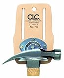 Custom Leathercraft 739 Steel Swinging Hammer Holder Top Grain Leather [並行輸入品]