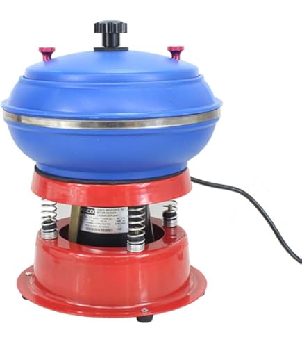 ぶるぶる！振動バレル研磨機　ウルトラバイブ同型　輸入品 Amazon | BAOSHISHAN バレル研磨機 振動式 26*26cm ミニサイズ 振動