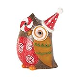 ホームLocomotion装飾Candy Cane Eye Owl Decor