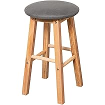 2個セット　キッチン カウンターチェアー バースツール 座面高65cm カウンターチェア（スツール・ハイ・バー・足置き・昇降式