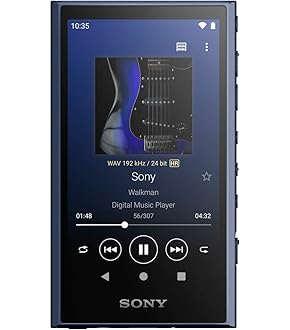 NW-A306 ウォークマン ブルー microSD512GB付 純正カバー付 NW-A306 ウォークマン ブルー microSD512GB付 純正カバー付 NW-A306