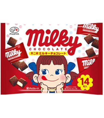 Amazon | 不二家 ミルキーチョコレート袋 14粒×15袋 | 不二家