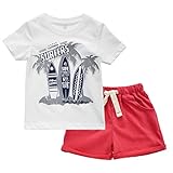 KISBINI 子供服 半袖 Tシャツ 男の子 トップス パンツ キッズ カジュアル 上下2点セット 綿100％