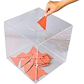 アクリル抽選箱 (クリア, 30cm)