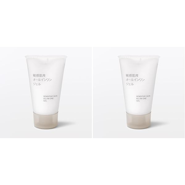 Amazon.co.jp: MUJI 無印良品 敏感肌用オールインワン美容液ジェル(大