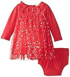 Absorba新生児女の子フクシアメタリックHolidayドレス US サイズ: 3 - 6 months カラー: ピンク