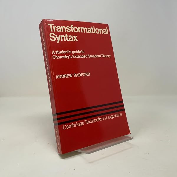 美品Transformational Grammar:Radford Amazon | Transformational Grammar:Radford: A First Course