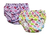 【Happy+mini】 女児2枚組ショーツ（動物柄ドット/さくらんぼ柄）（120）　(4111/4112)100/110/120/130　女の子　肌着　下着