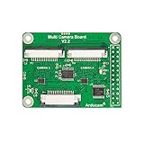 Arducam Raspberry Pi 4 B、3B +、Pi 3、Pi 2、モデルA/B/B +、5MPまたは8MPカメラ対応のマルチカメラアダプターモジュールV2.1