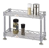 ルミナス スーパーライトシリーズ ポール径12.7mm ミニラック 2段 幅30.5×奥行12.5×高さ21cm QA3020-2