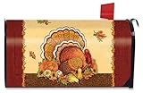 感謝祭トルコ磁気メールボックスカバーHoliday標準Briarwood Lane