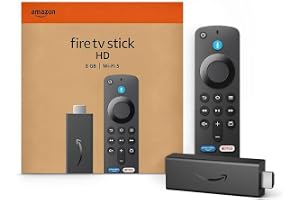 Amazon Fire TV Stick HD | TV and Volume controls | Free TV, Alexa Voice Remote and smart home controls | HD streaming