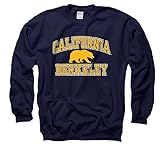 Cal Golden Bears大人用アーチとロゴクルーネック – Navy XX-Large