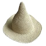 Cutelove　子供帽子　キッズ　男女兼用　夏　ストローハット　藁　ソーサラー　ビーチ帽子　日よけ帽子　ハット メッシュキャップ 　紫外線対策 日焼け止め 熱中症予防 お出かけ 可愛い帽子　ソフトキ