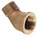 Everflow Supplies BRSF0112-NL 1-1/2-Inch 45-Degree street Elbow, Lead Free by Everflow Supplies