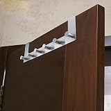 mijora-bedroomバスルームキッチンoverドア6フックClotheコートタオルハンガーラックUS