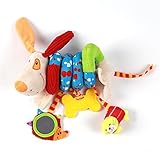 Edtoy Baby Activity Spiral Toy, Stroller Toy, Bed Hanging Toys, Car Seat Toy Colourful by Edtoy