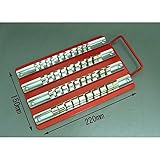 Garage.com 持ち運びに便利 ソケットホルダー 1/4、3/8、1/2合計40コ WHSDH141 [並行輸入品]