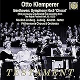 ベートーヴェン : 交響曲 第9番 「合唱」 (Beethoven : Symphony No.9 'Choral' (The previously unpublished live recording from The royal Festival Hall, 15.11.57) / Nordmo-Lovberg | Ludwig | Kmentt | Hotter | Otto Klemperer | Philharmonia Chorus & Orchestra) [Import] [日本語帯・解説付]