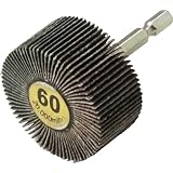 ヤナセ インパクト用 軸付フラップホイール 【6.35mm軸】 φ50×25×6.35 A#60 HUFN504