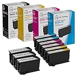 LD 互換インクカートリッジ Dell Series 33 & 34 Extra High Yield (ブラック3個、シアン2個、マゼンタ2個、イエロー2個、9個パック)