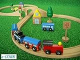 汽車レール　汽車レールセットスタンダード（105×45cm)完成サイズ29P