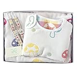 ホッペッタ Hoppetta champignon 6重ガーゼケット+スリーパー+マルチクリップ ギフトセット 8844