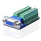 SIENOC DB15アダプタ　D-SUB DB15 メス 15ピンジャックポート　ブレークアウト基板コネクタ