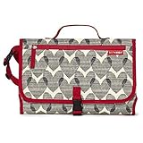 SKIP HOP スキップホップ Pronto プロント オムツ替えマット オムツ替えバッグ (ハート) [並行輸入品]