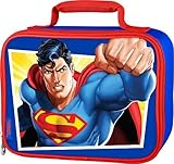 Thermos Superman Boy's Soft Lunch Kit - Blue with Red Trim [並行輸入品]