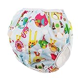 Perfk 全８種類　ベビー水着　男の子　女の子　水遊び用パンツ　スイミングパンツ　調整可能　再利用可能 - サーカス