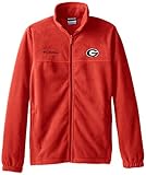 NCAA Georgia Bulldogs Collegiate Flanker Ii Full Zipフリースジャケット L レッド