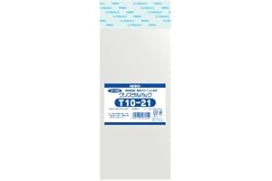 シモジマ ヘイコー 透明 OPP袋 クリスタルパック テープ付 10×21cm 100枚 T10-21 006753506