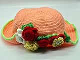 BETONG SAKAI -Baby Boys Girls Infant colourful Flower Knit Crochet Hat Cap