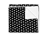 Olli & Lime Triangle Blanket, Black/White by Olli & Lime