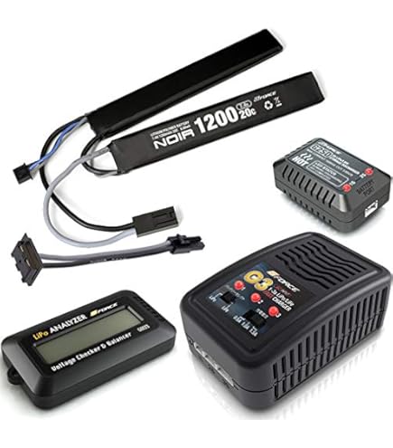 ジーフォース　リポバッテリー　充電器　セット G FORCE ジーフォース LiPo 電動ガン リポバッテリー 充電器 放電機