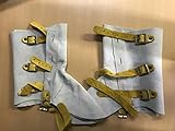 溶接用牛床革 皮足カバー(3本バンド) 　人気商品
