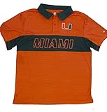 ColosseumユースDri - Fit Collared大学のマイアミハリケーン半袖ポロ グリーン