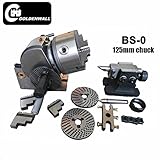 BS-0 Universal Dividing Head Semi Universal Milling Set With 125mm 3-jaw chuck