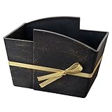 HEADS 和風ポット 花器 黒-M (6個) WA-POK まとめ売り 6パック