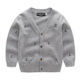 キッズ男の子 ボーイズ アウター 子供服 カーディガンセーターセーター 春秋 お出かけ 遊び着・ 通学・普段着・通園 YP053g 110cm