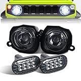 ジムニー JB64 ジムニーシエラ JB74 LED フロントグリル ウィンカー サイドウィンカー セット アンバー ウィンカーポジション化 デイライト機能付 ハイフラ防止抵抗器付 車種専用設計