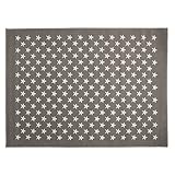 Lorena Canals Estrellitas Acrylic Rug (Grey) by Lorena Canals