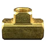 Milton S-655 1/4" FNPT Brass Tee Hose Fitting [並行輸入品]